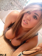 collage blonde cleavage breast_crush story mr.e