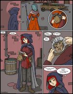 drawing comic story red_hair medieval shrunken_men thor66 thief