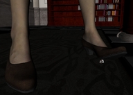lying_down shrunken_men carpet under_shoe brown_shoe digital_render