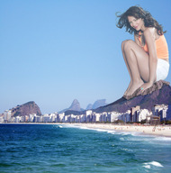 giantess collage mega beach ocean brunette wonderslug airplane outdoors rio_de_janeiro katharine_mcphee mountain_destruction looking_at_tiny