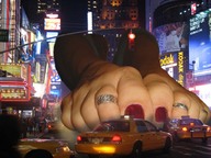 giantess collage feet city toes cars outdoors toe_ring