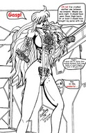 giantess destruction buildings huge_breasts breast_crush gloves hand_crush leetana