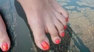 crush collage feet city mega toes giantess_katelyn red_nails toenails minecraftdubstep