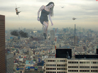 giantess destruction boots airplane kristina