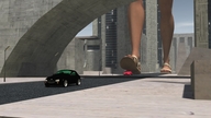 giantess city street sandals walking vehicles street_view imminent_crush digital_render
