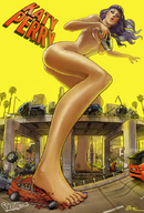 drawing giantess nude feet color barefoot rampage low_angle highway poster pedicure straddling point_of_view looking_at_viewer katy_perry vehicle_crush covering_breasts overpass attack_of_the_50_foot_woman crysh