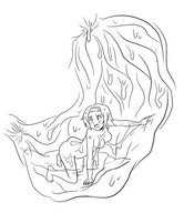drawing nude vore monochrome inside k-on! stomach shrunken_woman jitensha stomach_acid stomach_view ritsu_tainaka