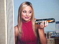 giantess collage city blonde smiling wonderslug stacy_keibler looking_at_tiny holding_vehicle