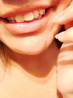 collage teeth smiling lips shrunken_man