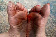 collage feet landscape city mega toes barefoot soles story pedicure giantess_feet