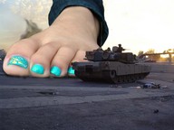 collage feet toes tank streets sky pedicure giantess_feet street_view blue_nails