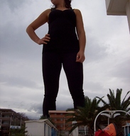 giantess collage clothed buildings low_angle clouds sky