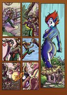drawing growth giantess nude furry comic color destruction bunny outgrowing_building joolira panels growth_potion cottage jooliras_potion meister_li