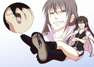 giantess color grinning sweat in_shoe boots kibate maji_de_watashi_ni_koishinasai momoyo_kawakami