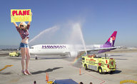 giantess collage blonde water legs airplane sunglasses platforms airport washing lowerrider