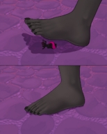 crush micro furry macro barefoot domination under_foot shrunken_character imminent_crush kai thefallenwind jaijai nemia