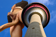 collage giant male penis low_angle couple tower sky point_of_view giulio_10