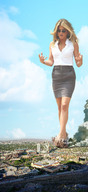 giantess crush city mega high_heels wonderslug skyscraper sky jennifer_aniston dust phoenix