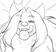 drawing giantess furry earth monochrome tongue planet saliva face sketch sheela licking_lips imminent_vore cosmic_giantess