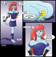feet furry comic color mouse chase