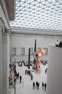 giantess collage blonde barefoot legs reaching people indoors mall garcia_accasbel jenni_czech accasbel food_court
