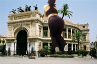 giantess collage butt buildings brunette low_angle behind_view street_view giulio_10