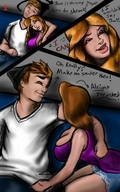 drawing comic cleavage shrunken story panels peterparkerlawl