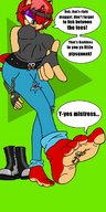 drawing crush feet furry color barefoot soles story foot_crush