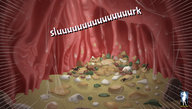 drawing vore comic color digestion stomach shrunken_people inside_view giantessfan sample_image a_weekend_alone jieun