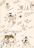 giantess nude vore comic monochrome tongue handheld blood cat_girl comparison greece chewing nandix