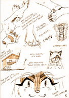 giantess crush nude feet comic monochrome foot_worship close_up cat_girl vehicles houses comparison point_of_view greece nandix