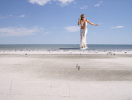 giantess collage beach barefoot cleavage ocean wonderslug belly running sunglasses sand sky jordan_carver beach_goers