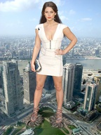 giantess collage feet city helicopter brunette wonderslug dress legs skyscraper ashley_greene holding_ship