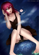 giga city color barefoot dress airplane clouds night eternal-s night_lights