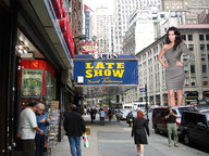 giantess collage city buildings wonderslug dress people streets vehicles kim_kardashian