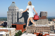 giantess collage city blonde wonderslug walking between_buildings amanda_bynes