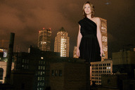 giantess collage city buildings helicopter wonderslug dress night black_dress jessica_biel holding_vehicle