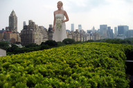 giantess collage city blonde buildings wonderslug dress wedding_dress skyscraper trees laura_prepon