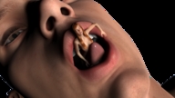 giantess vore tongue male mouth lips shrunken_woman digital_render