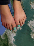crush feet giga city ocean jeans view_from_above green_nails continents minecraftdubstep