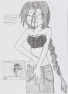 drawing giantess micro monochrome navel top tickling nick01kang