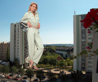 giantess collage feet blonde destruction clothed buildings wonderslug standing vehicles sky trees pantsuit