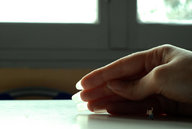 collage finger scared shrunken_men hand shrunken_man manicure