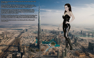 giantess collage city mega destruction handheld high_heels story asian boots burj_khalifa skyscraper latex big-n-evil