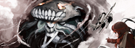 mega teeth gloves airplane storm clouds monster_girl pilots miniskirt glowing_eyes 野上武志