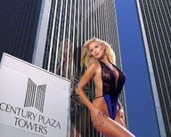 giantess collage blonde destruction cleavage wonderslug outdoors looking_into_distance
