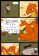 drawing giantess furry dragoness wings comic color handheld story imminent_vore pinched slypon