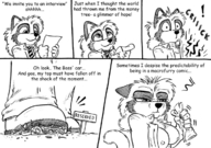 drawing crush furry comic monochrome story cerberus vehicles dialogue