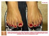 collage micro barefoot climbing story shrunken_men shrunken_man between_toes pedicure mr_moo_moo
