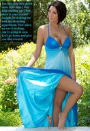 collage barefoot cleavage brunette story dress unknown_artist shrunken_men legs shrunken_man outdoors dylan_ryder